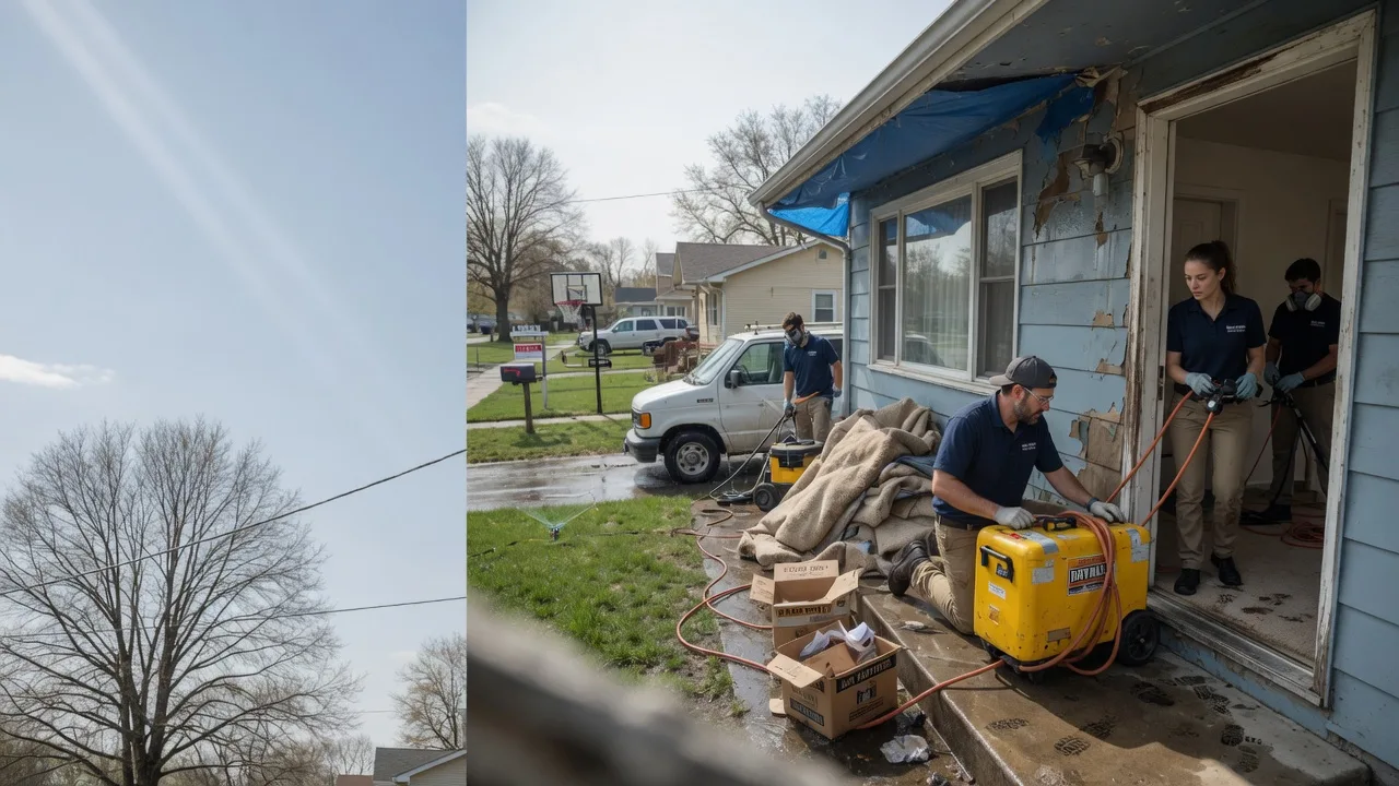 Basement Flood Cleanup in Louise, MS near me